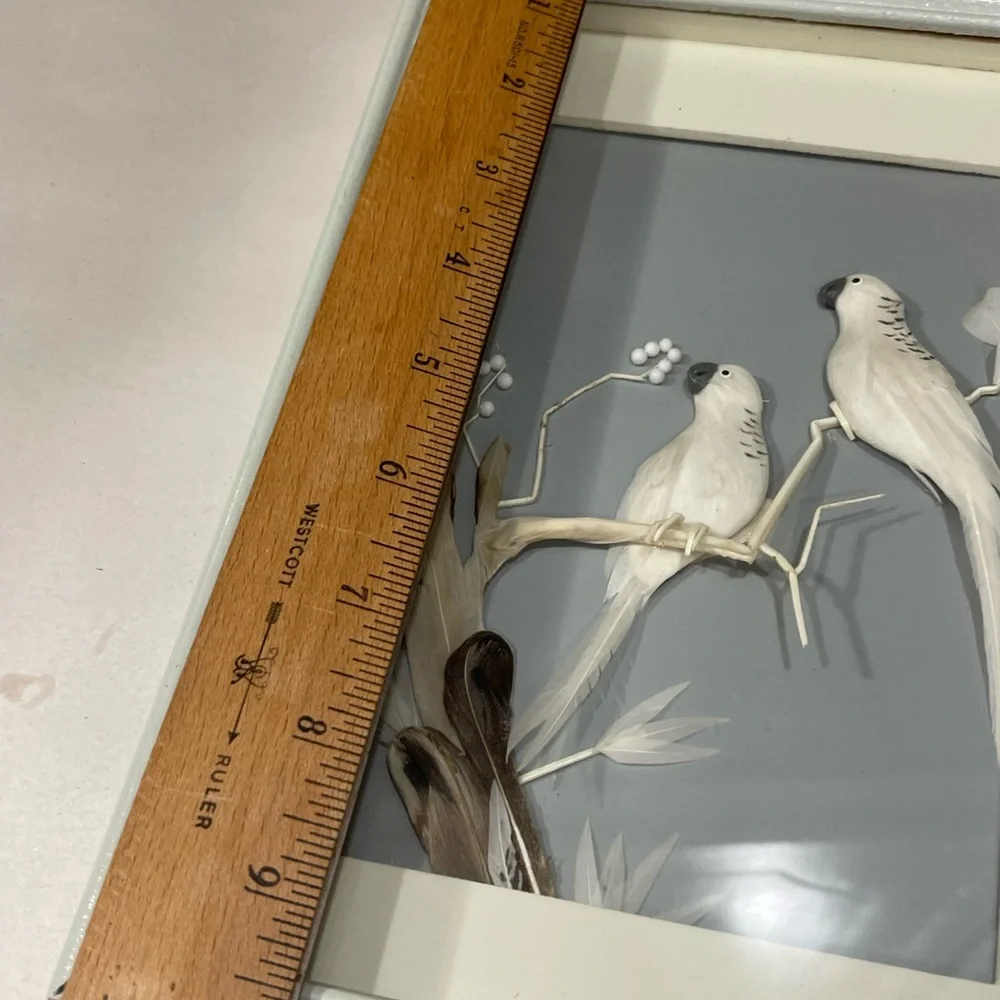 Vintage birds 3D